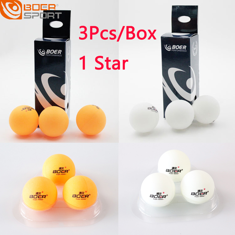 Table Tennis How To Play - 3Pcs/Box Table Tennis Balls 1Star Professional