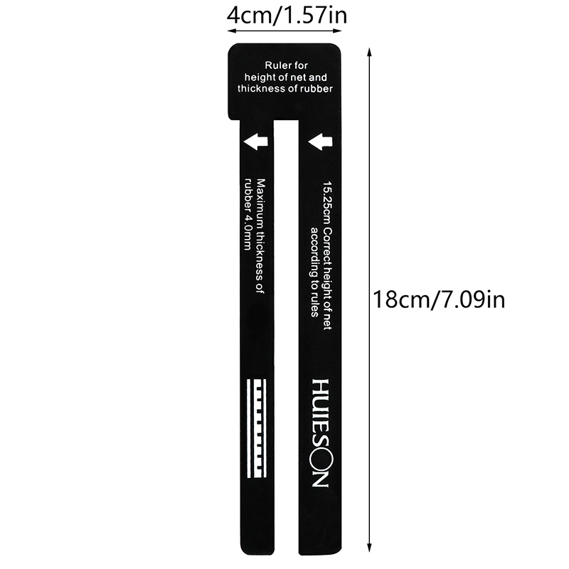 Height And Thickness Of Rubber - đánh giá và giá Table Tennis Net Height
