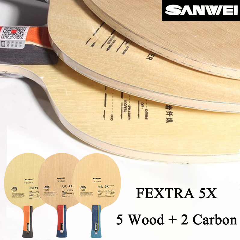 SANWEI FEXTRA 5X Table Tennis  - đánh giá và giá Table Tennis Paddle