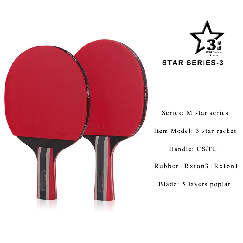 LOKI 3 Sao Cacbon Ống Tech Bón - đánh giá và giá Table Tennis Youtube