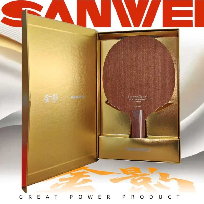 SANWEI Golden Shadow Super 75  - đánh giá và giá Stiga Carbon Blade