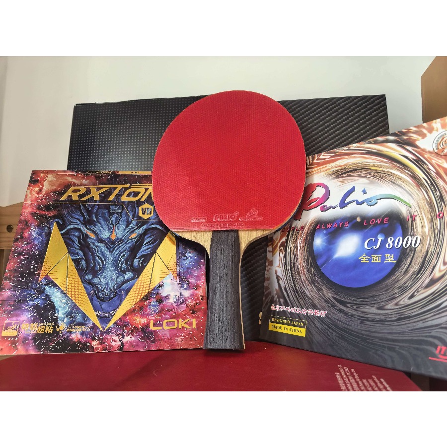 LOKI Kylin K6 Carbon Table Ten - đánh giá và giá Table Tennis Custom Bat