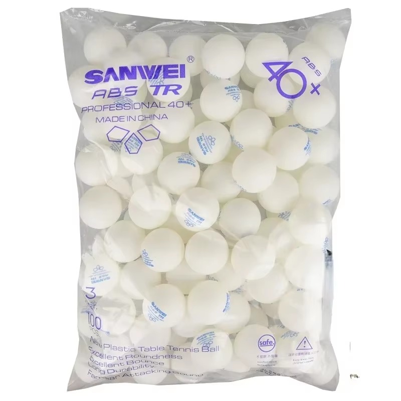100 pcs Sanwei New Materials P - đánh giá và giá Table Tennis How To Play