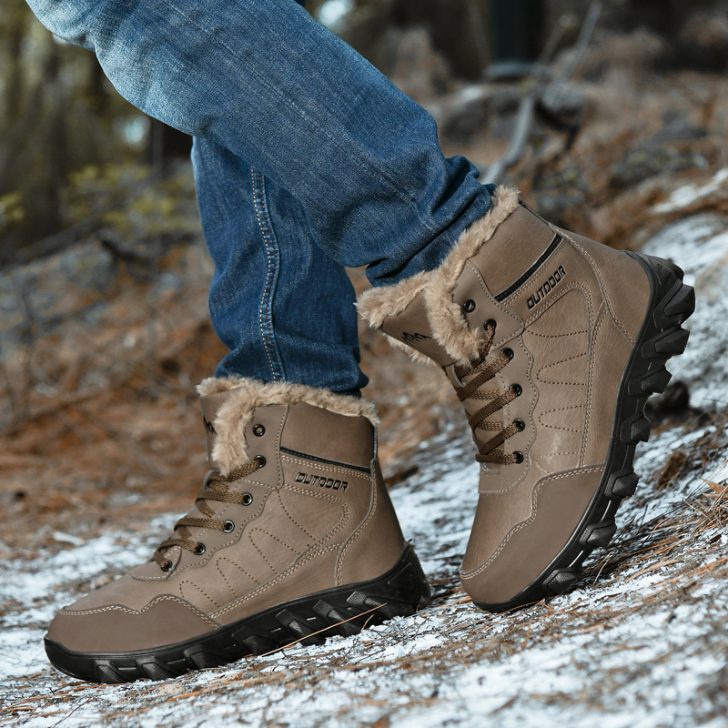 Men's Winter Boots Warm Waterp - đánh giá và giá Table Tennis Men