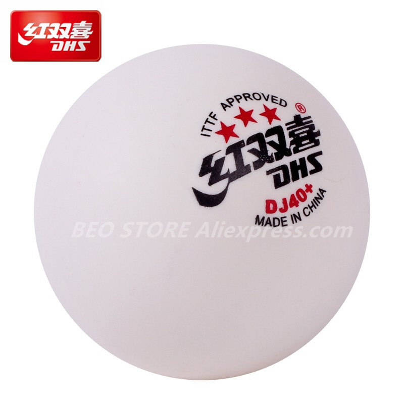 Quả Bóng Bàn DHS DJ40 + 3 Sao  - đánh giá và giá Donic Table Tennis Ball