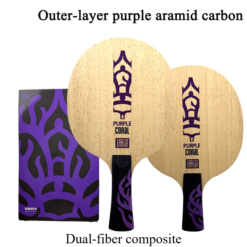Meteor Purple Coral Table Tenn - đánh giá và giá Table Tennis Paddle