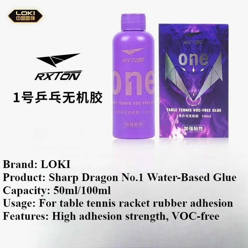 50/100ml LOKI Glue Professiona - đánh giá và giá Donic Table Tennis Ball
