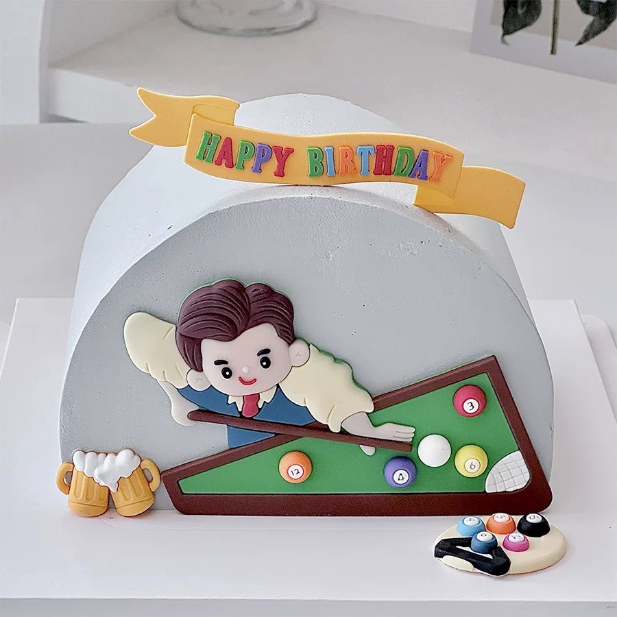 Billiard Cake Birthday Decorat - đánh giá và giá Table Tennis Market