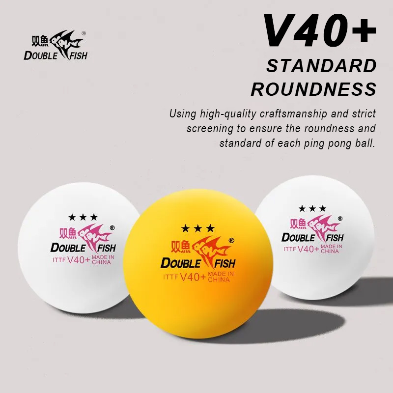 DOUBLE FISH 3 Star V40+ 30/50/ - đánh giá và giá Donic Table Tennis Ball