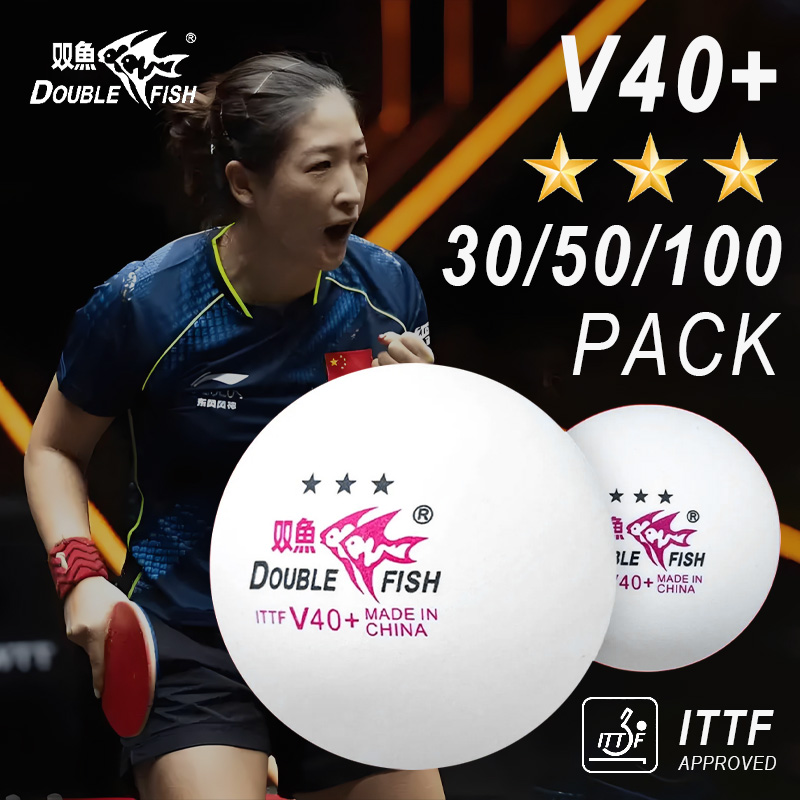 DOUBLE FISH 3 Star V40+ 30/50/ - đánh giá và giá Donic Table Tennis Ball