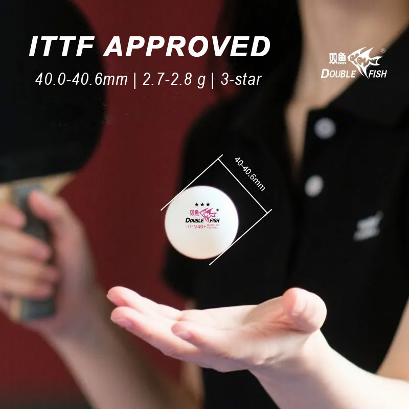 DOUBLE FISH 3 Star V40+ 30/50/ - đánh giá và giá Donic Table Tennis Ball