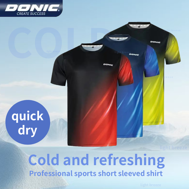 Donic table tennis jersey summ - đánh giá và giá Table Tennis Uniform