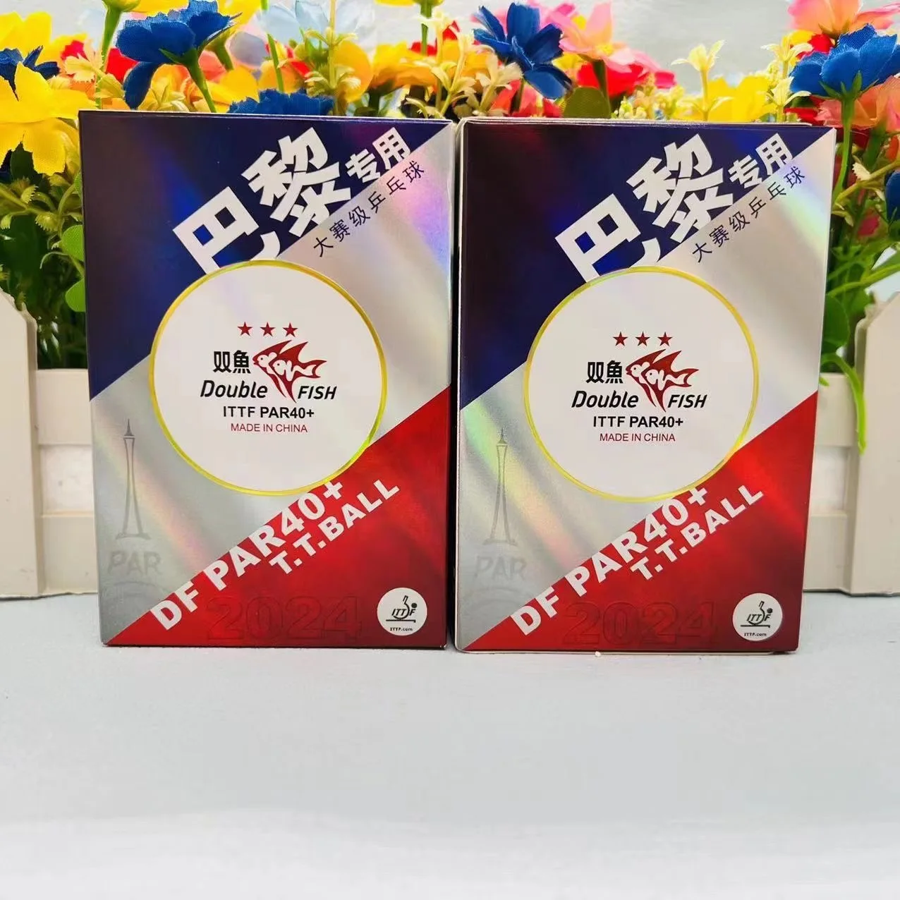 Original Double Fish DF PAR40+ - đánh giá và giá Donic Table Tennis Ball
