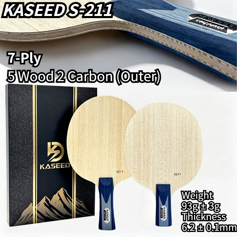 KASEED S211 King Power 7-Ply O - đánh giá và giá Stiga Carbon Blade