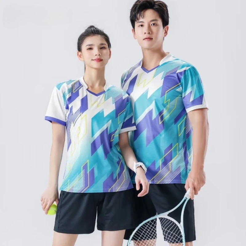 New Men's T-shirts Women Quick - đánh giá và giá Table Tennis Uniform