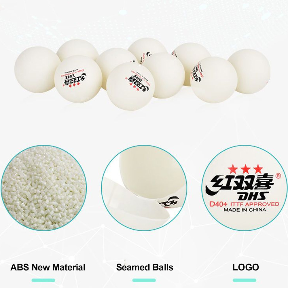 DHS D40+ DJ40+ Ping Pong Balls - đánh giá và giá Donic Table Tennis Ball