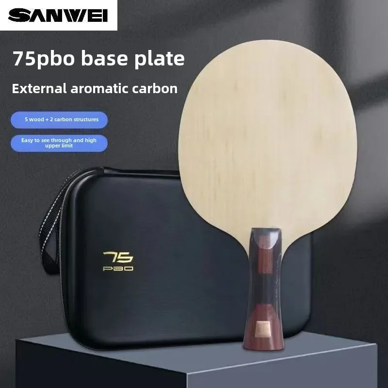 SANWEI  Original SUPER 75 PBO  - đánh giá và giá Stiga Carbon Blade
